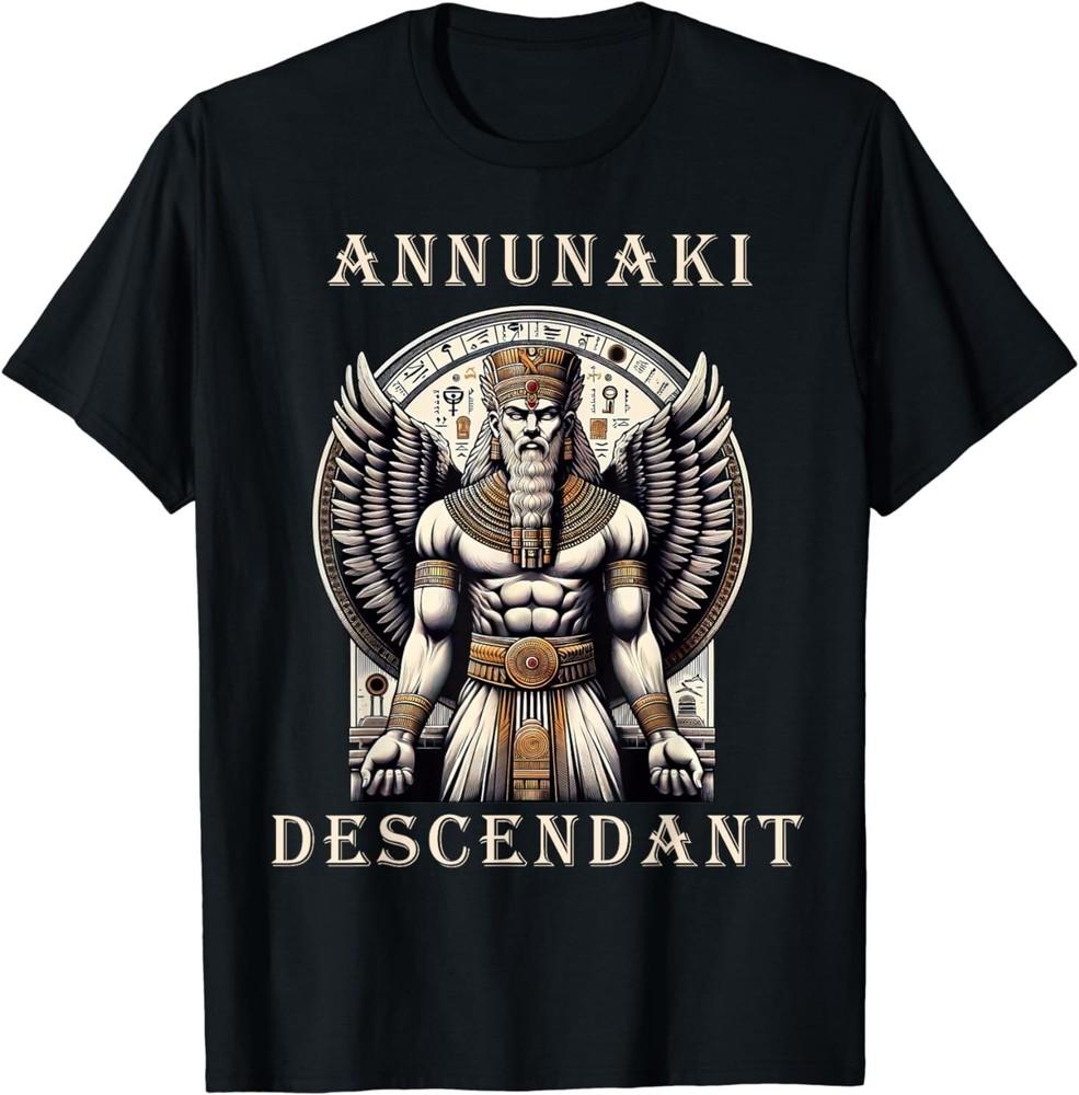 NEW Annunaki Descendant Al!en God Ancient Sumerian Mythology T-Shirt S-5XL Unisex T-Shirt XL