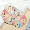 Wooden Feelings Wheel Emotion Regulation Kids Toy Social Emotional Learning Spinner Desktop Decoration Toddlers