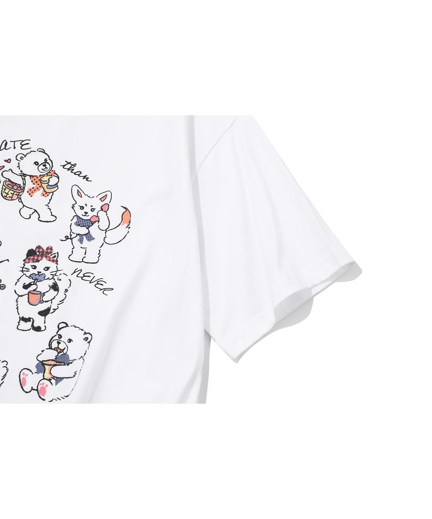 CPGN STUDIO Better Than Never Short Sleeve Tee White