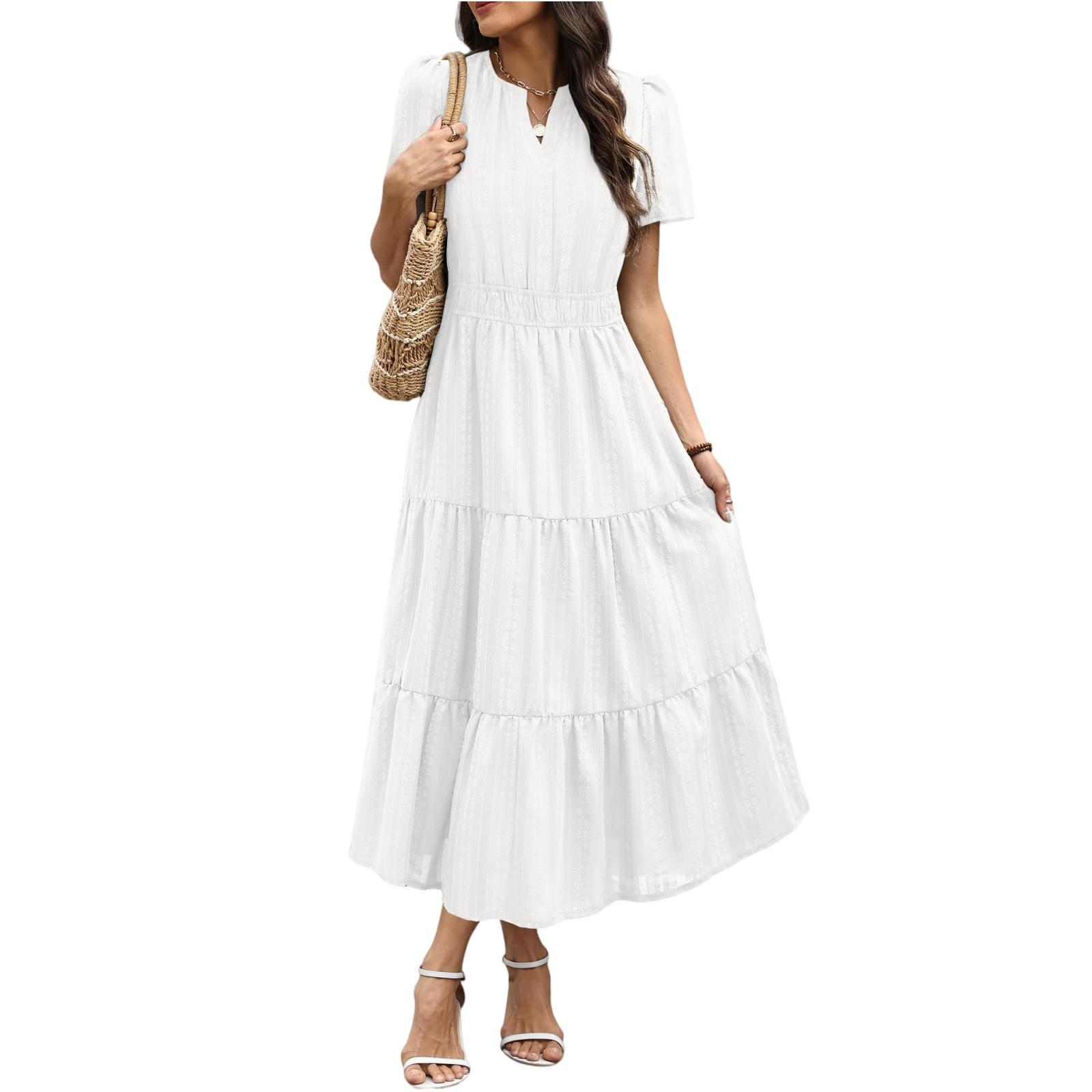 Women s Fashionable Casual -color Dress M