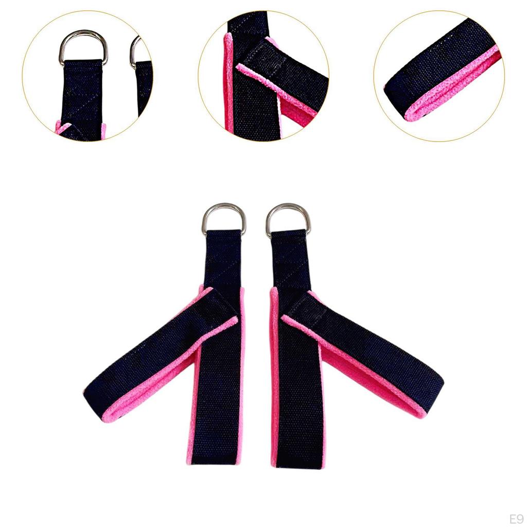2er-Pack Pilates Reformer Gurt, D-Ring, Taille, Rücken, Bein, Y-Schlaufe, Fitnessgurte, Gurte