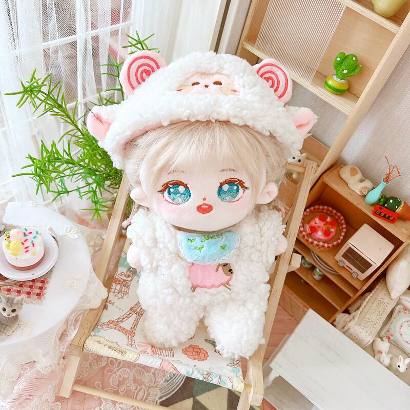 Star Doll Humanoid Doll Plush Toy, Kexin Internet Celebrity Cute Cotton Doll Naked Baby 20Cm No Attributes