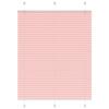 VidaXL Store Plissé Rose 105x100 Cm Largeur Du Tissu 104,4cm Polyester, Store Plissé De Fenêtre, Store Accordéon, Store 4015433