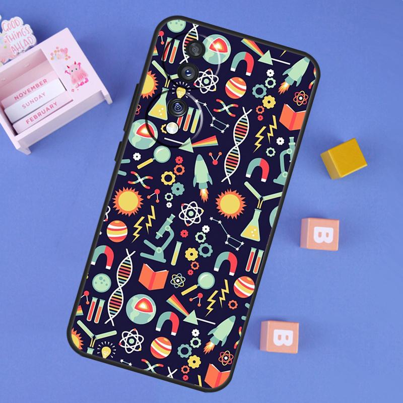 Science Biology Laboratory Case For Honor 400 Pro 200 70 90 Lite X9a X9b X9c X9d X8b X8c Win RT Magic 8 5 6 7 Pro Cover