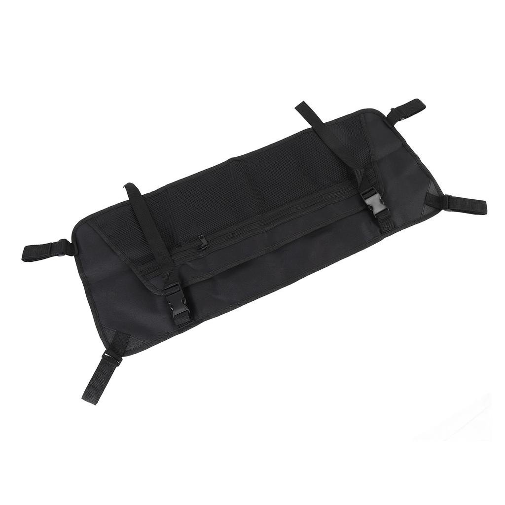 Bollerwagen Gepäcknetz Abnehmbar Mehrere Taschen Wasserdichtes Oxford-Gewebe Faltbare Bollerwagen Seitentasche