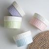 Nordic Style Ceramic Dessert & Cereal Bowl - Cute Yogurt, Fruit, Breakfast, or Steamed Egg Bowl for Home