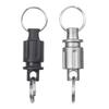 Titanium Alloy Quick Release Open Keychain Universal Rotary Buckle Convenient Detachable Keyring Quick Hangs Buckle