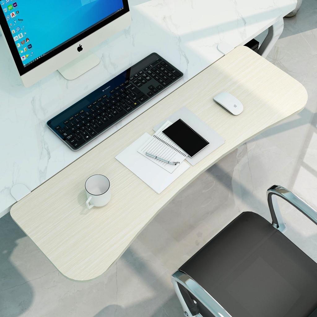 Punch-Free Desktop Extension Bracket - Expandable Hand Rest for Computer Desk