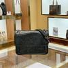Yangshulin Women's Large Capacity Genuine Leather Chain Shoulder & Messenger Bag – Fashionable & Versatile