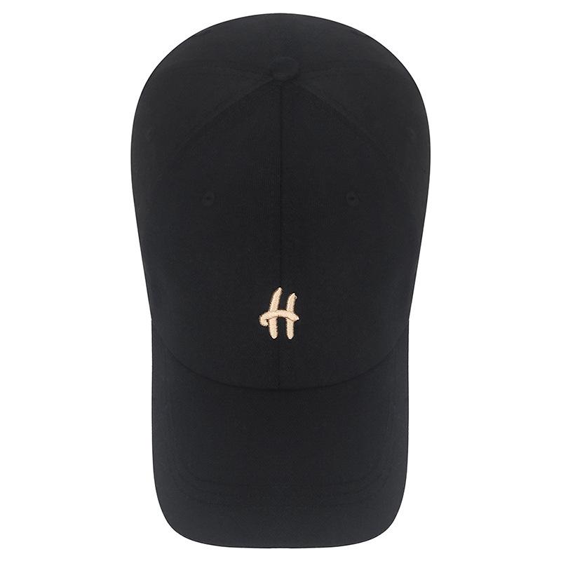 Soft-top Small-letter Baseball Caps for Young Students, Male and Female Sun Protection Baseball Caps, Street Sunshade Caps