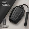 Genuine Leather Car Key Case Cover Key Bag For 7HES Crown Hilux Prius Camry Corolla CHR C-HR RAV4 Land Protect Set Accessories HGL3