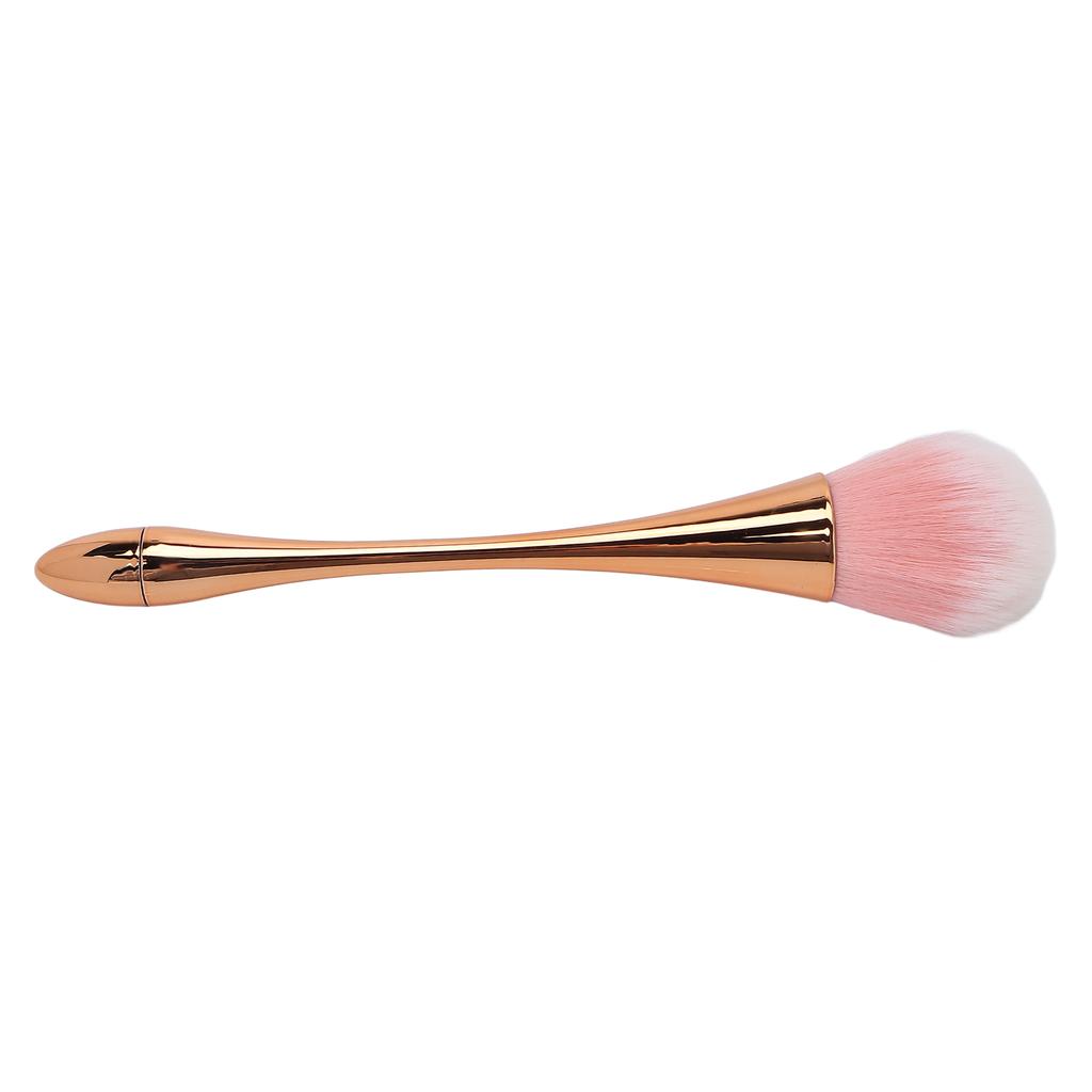 Blush Brush Soft Hair Stylish Blusher Makeup Brush Cosmetic Tool for Makeup Artist (Rose Gold)