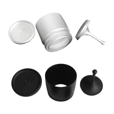 Tasse anti-poussière volante 58 mm Accessoire machine à expresso Alliage d'aluminium Ramasse-poudre à café Porte-filtre à café Tasse doseuse