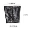 Leather Leggings Scattered Binding Fixed Footwear Adult Sex Toys BDSM Slave Bondage Resraint Kit Femdom Fetish