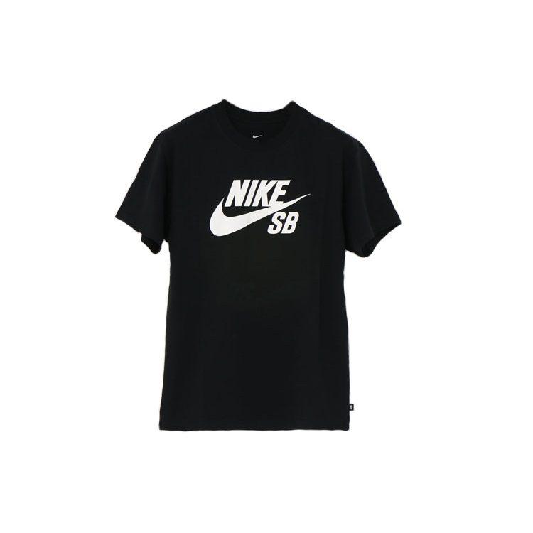 Nike T Shirts Men's Black Crew Neck Moderate Straight Fit CV7540-010