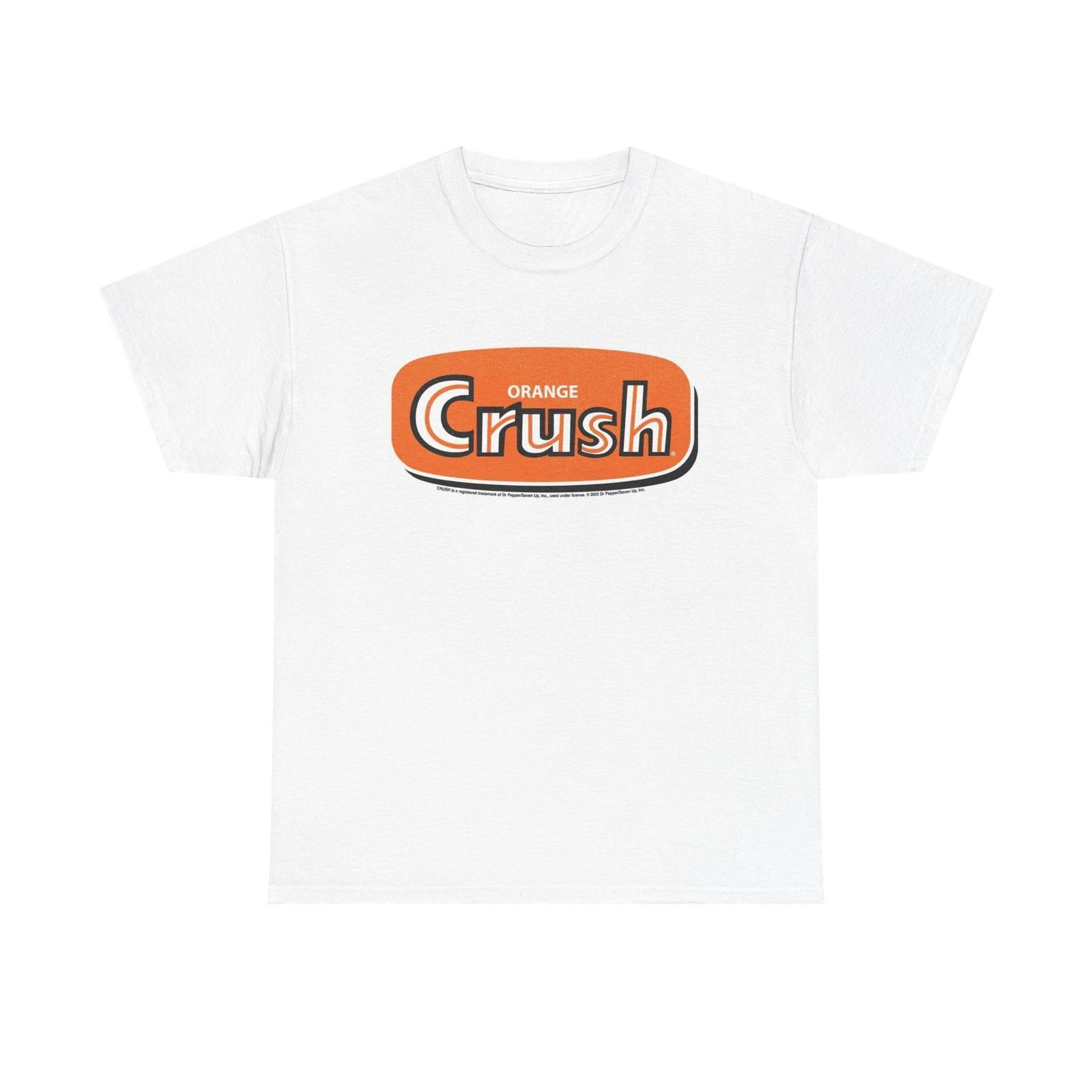Men s and Women s T-shirts Orange Crush S