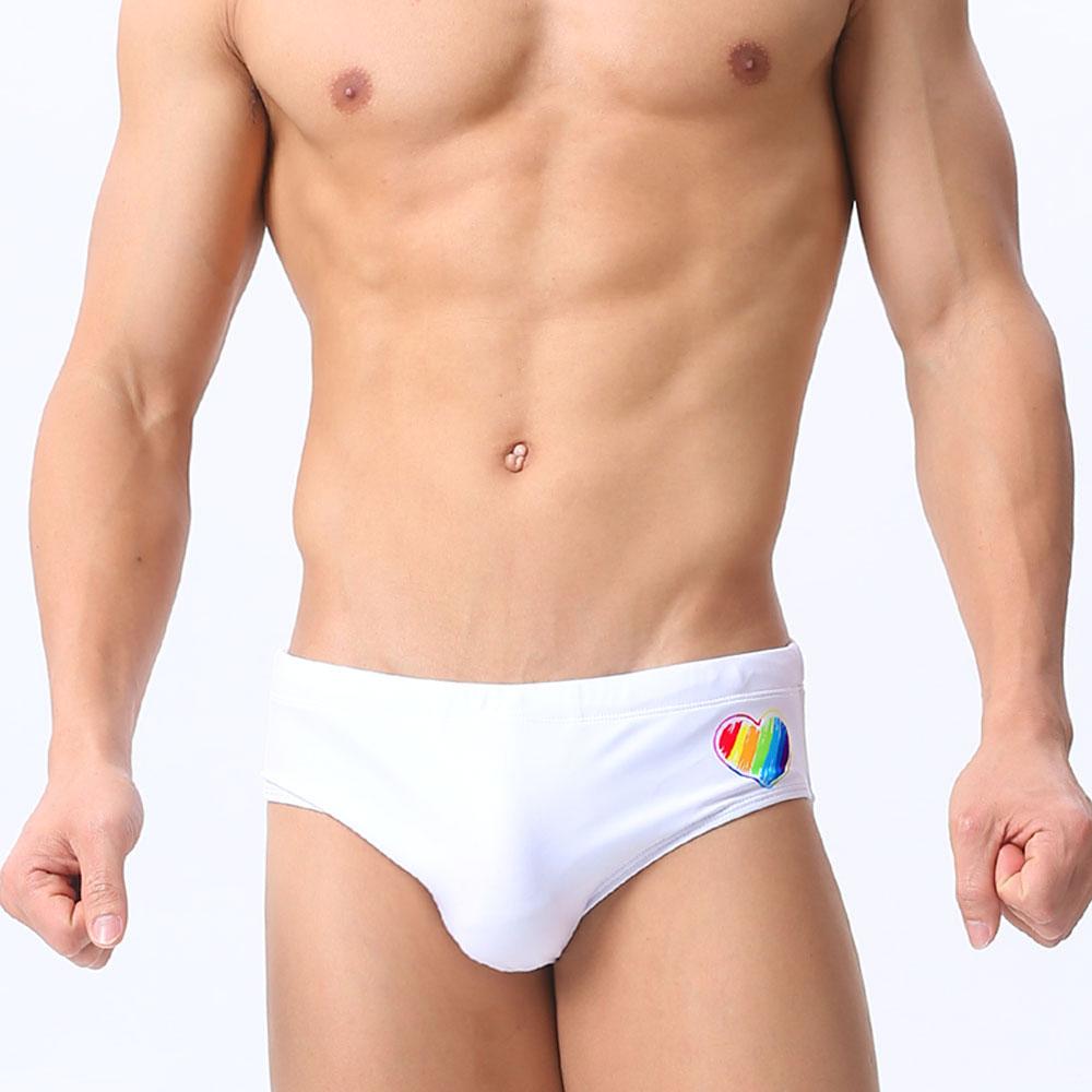 Men's  Fashion Sexy Swim Brief Sexy Brand Swimsuit for Men Surfing Swimwear Beach Shorts