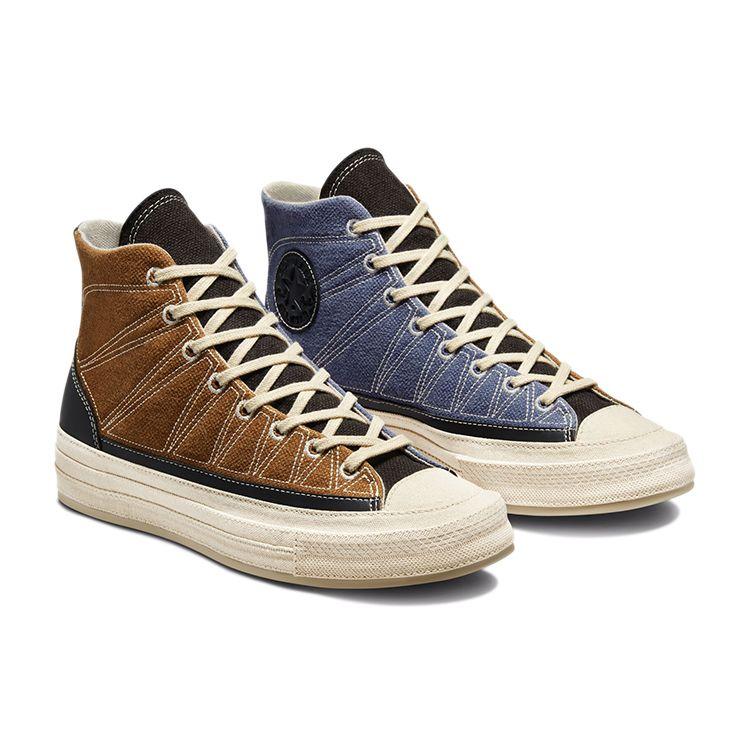 Converse Chuck 70 High Cozy Granola - Hnědá ocelová unisex tenisky 171548C