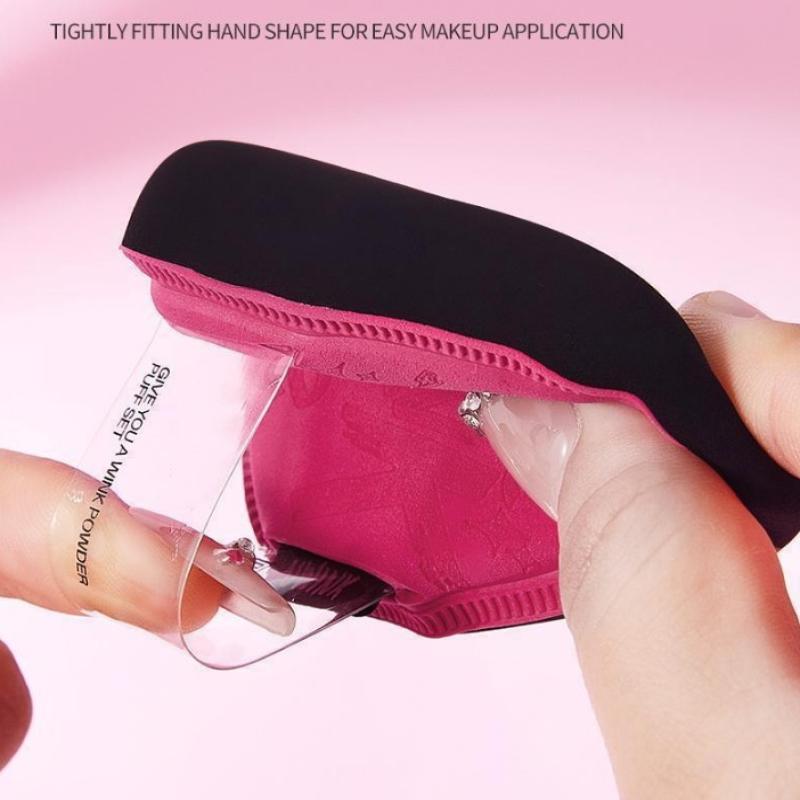 1Pcs Powder Puff Soft Dual Use Wet & Dry Foundation Applicators,Makeup Sponge Trendy Design With Box