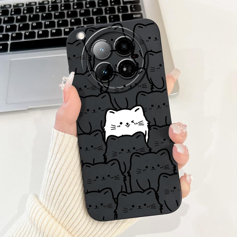

Cartoon Fashion Back Cover For Infinix Zero 40 4G X6860 Phone Case Soft Silicone Dragon Astronaut Black Cat Funda Zero40 Bumper Zero 40 4G X6860