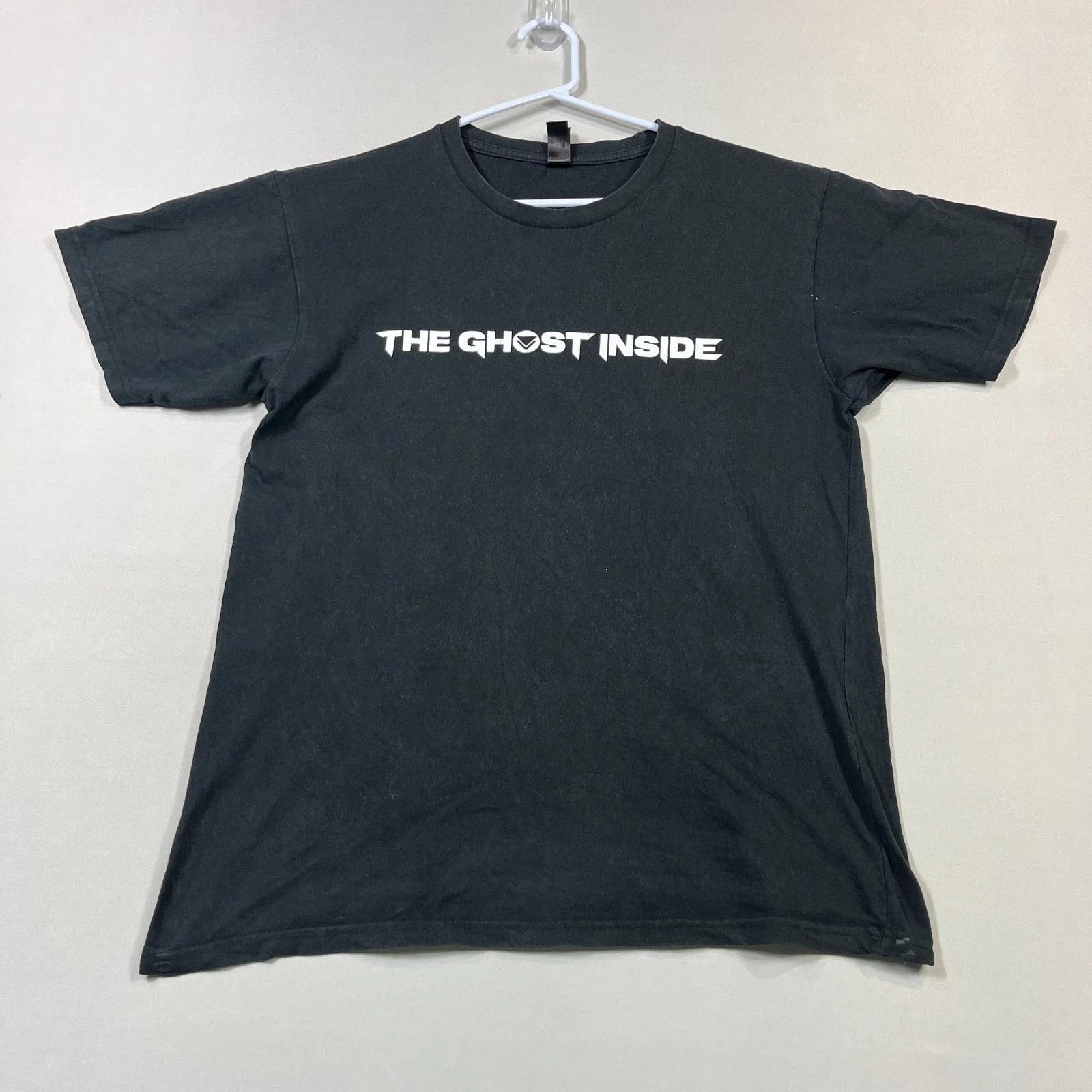 

The Ghost Inside Metalcore Metal Band Tee Black T Shirt Mens Medium M 2XL