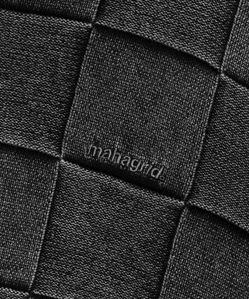 MAHAGRID Pigment Checkerboard Knit Sweater Black(Mg2Efmk600A)
