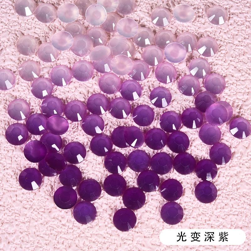 Optical Resin Flat Bottom Drill, Transparent Bottom Manicure Drill, Violent Bear Sticker Drill Diy Mobile Phone Case Accessories, Accessories
