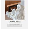 Girls Casual Sneakers With Bow Detail Mesh Upper Lightweight Non-Slip Sport Shoes Kids Ages 4-12