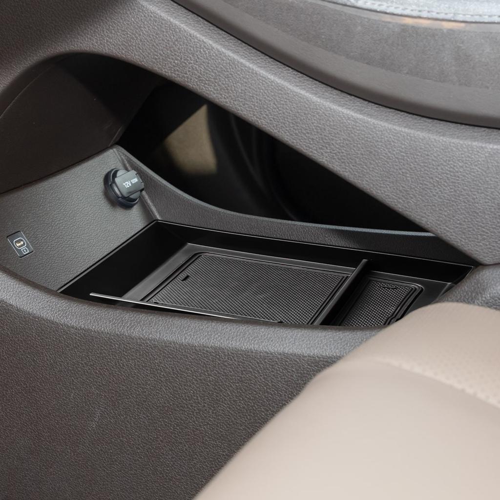 Center Console Lower Organizer For Hyundai Santa Fe 2025 2025 2025 & Santa Fe SEL 2025 2025 Armrest Storage Box Car Accessories