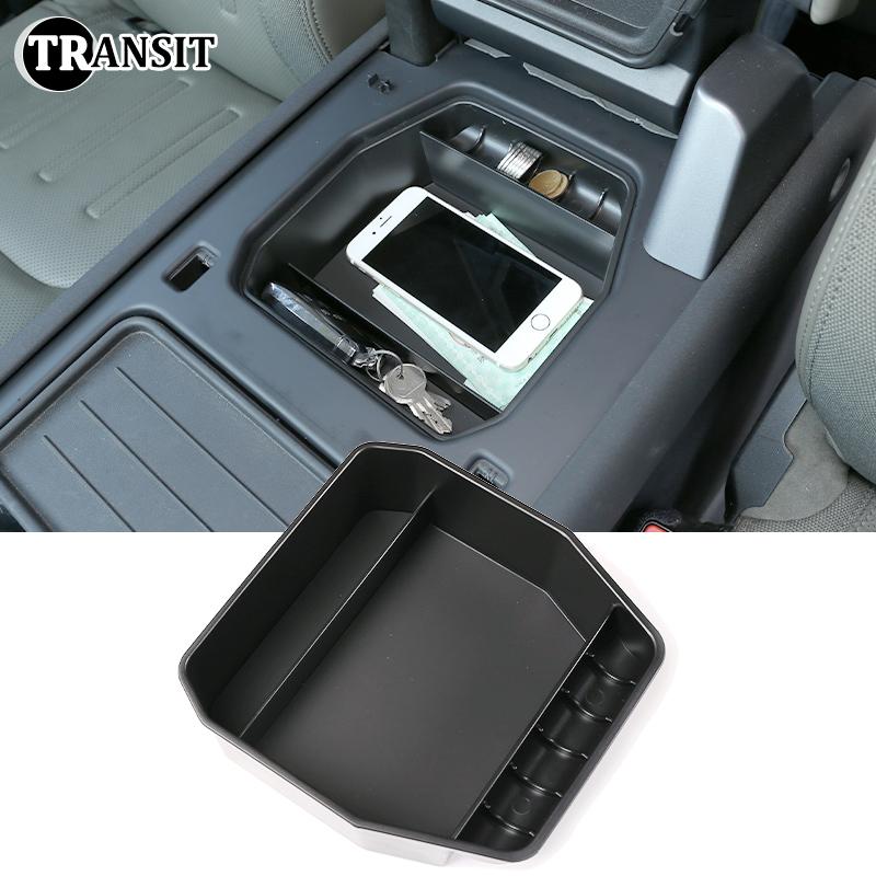 For Land Rover Defender 90 110 130 Accessories -2024 Center Console Organizer Tray Storage Box with Phone Slot,Glasses Shelf