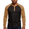 Collar Men's Base Shirt Casual Long Sleeved T-shirt For Men