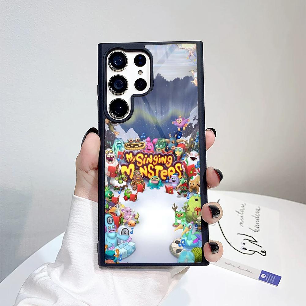 My Singing M-Monsters Phone Case For Samsung Galaxy S26 S25 S24 S23 S22 S21 S20 FE Edge Pro Plus Ultra PC+TPU Cover