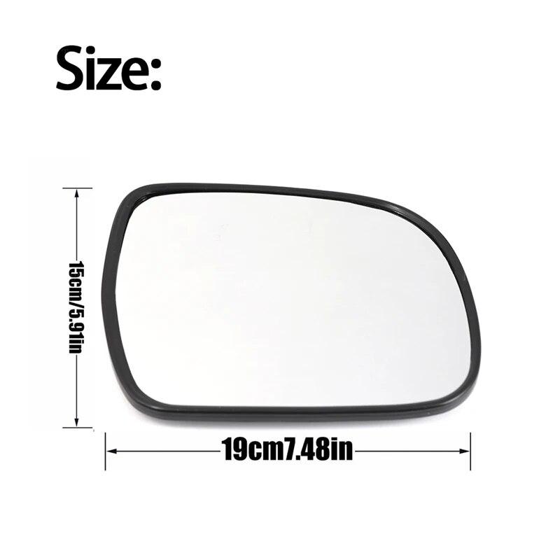 Mirror Heated Side Mirror Glass Rearview Mirror Lens for Lexus RX300 RX330 350 400H 03-08 for Toyota Hilux Vigo 05-15