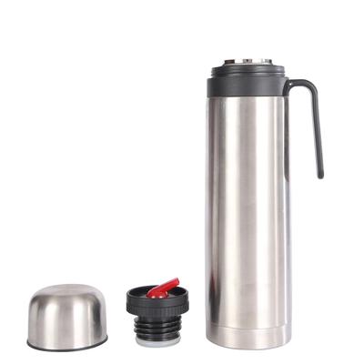 Thermoflasche aus Edelstahl mit großem Fassungsvermögen, hält kaltes und heißes Wasser, Flaschen für den Haushalt, Kaffee-Isolierflaschen, tragbarer Reisebecher