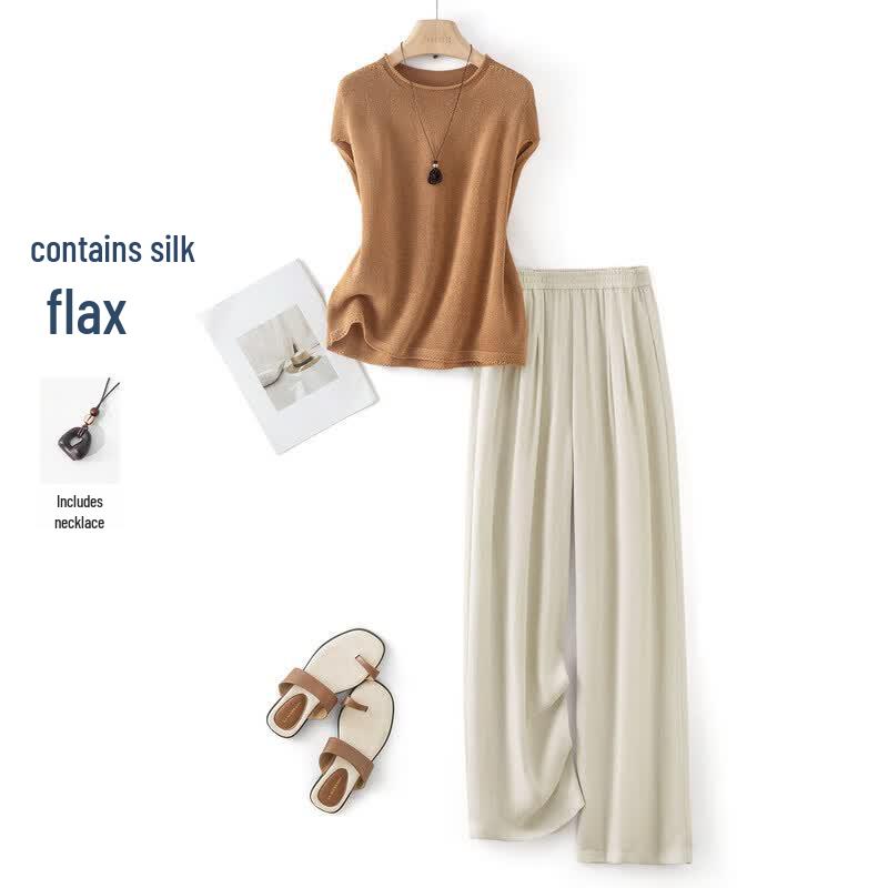IHIMI Relaxed Knit Set M