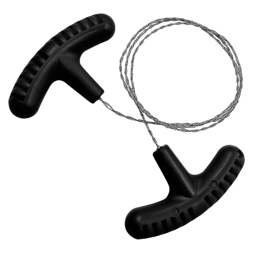 70 СМ Ручная стальная веревочная цепная пила с ручкой для пальцев Стальная проволочная пила Ручная режущая цепная пила для практичного снаряжения для выживания