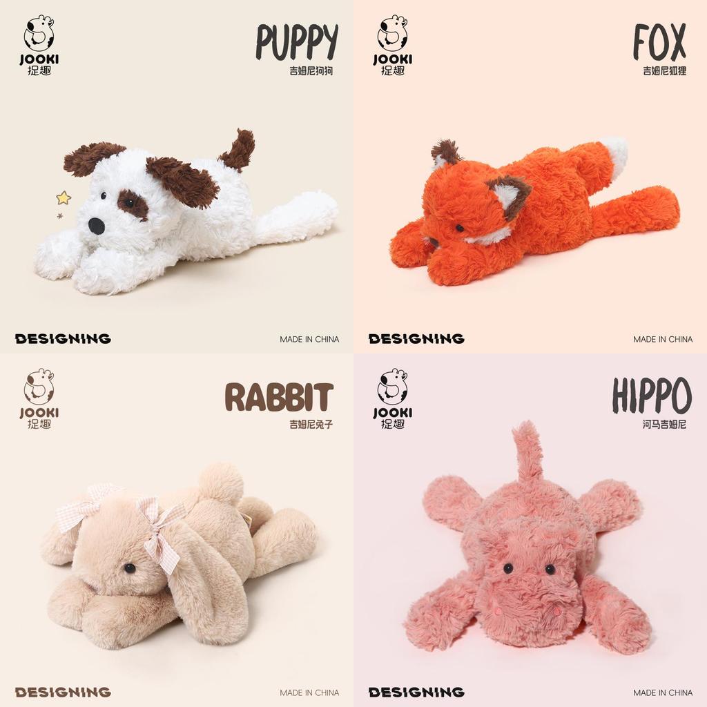 Jimny Dog Stuffed Animal Plush Toy With Long Pile Fur For Childrens Gift Collection