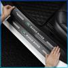 4Pcs Carbon Fiber Car Door Sill Protection Sticker Anti-scratch Refit For Land Rover Freelander 2 L2 L319 L462 LF Range Sport Evoque L322 Discovery 2
