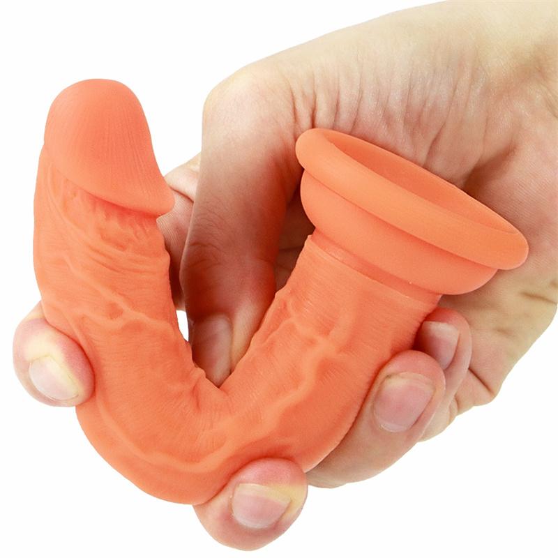 Kleiner Penis Simulation Penis Weiblicher Massagestab Masturbationsgerät Weich Erwachsener Erotische Sexprodukte Manuelles Stoßen