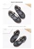 Girls' Leather Crystal Princess Shoes with Soft Soles for Performances and Special Occasions