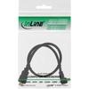 HDMI Cable - Inline - 17033v - 0.3 M - Male/male - Audio Return Channel (arc) - Black