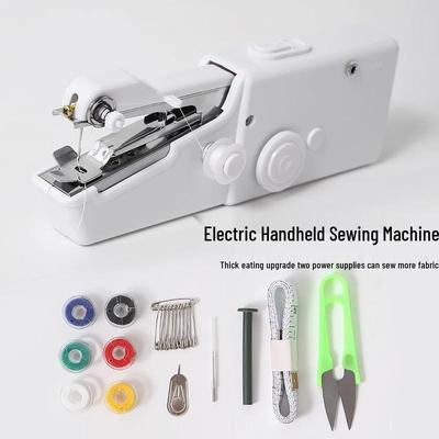 Compact Multifunctional Electric Sewing Machine for DIY and Edge Binding