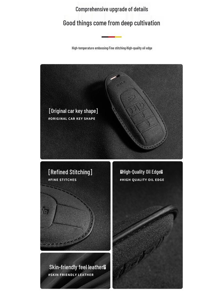 GAC Aion S Schlüsselhülle Aions Dreifarbiger Charme für 580LX V Auto - Yplus Tasche für Herren mit SAMX Flip