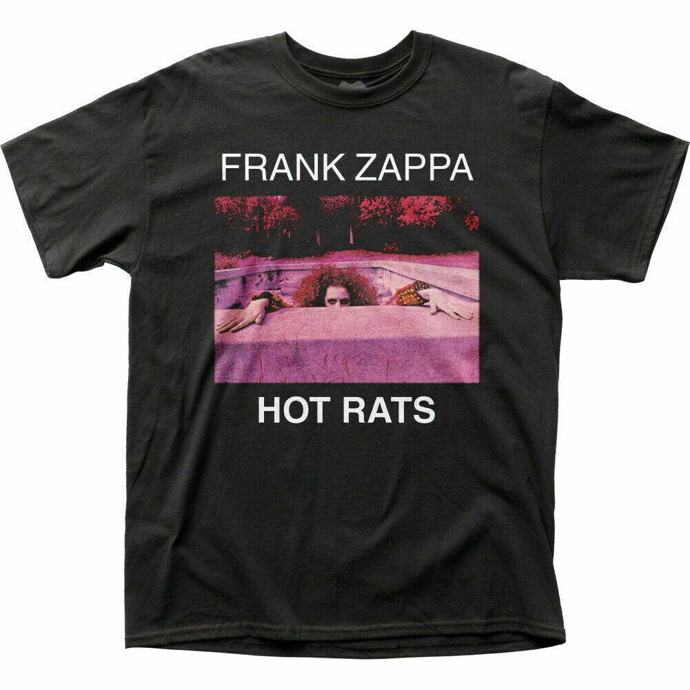 Frank Zappa Hot Rats T Shirt Mens Licensed Rock N Roll Music Retro Band Black S
