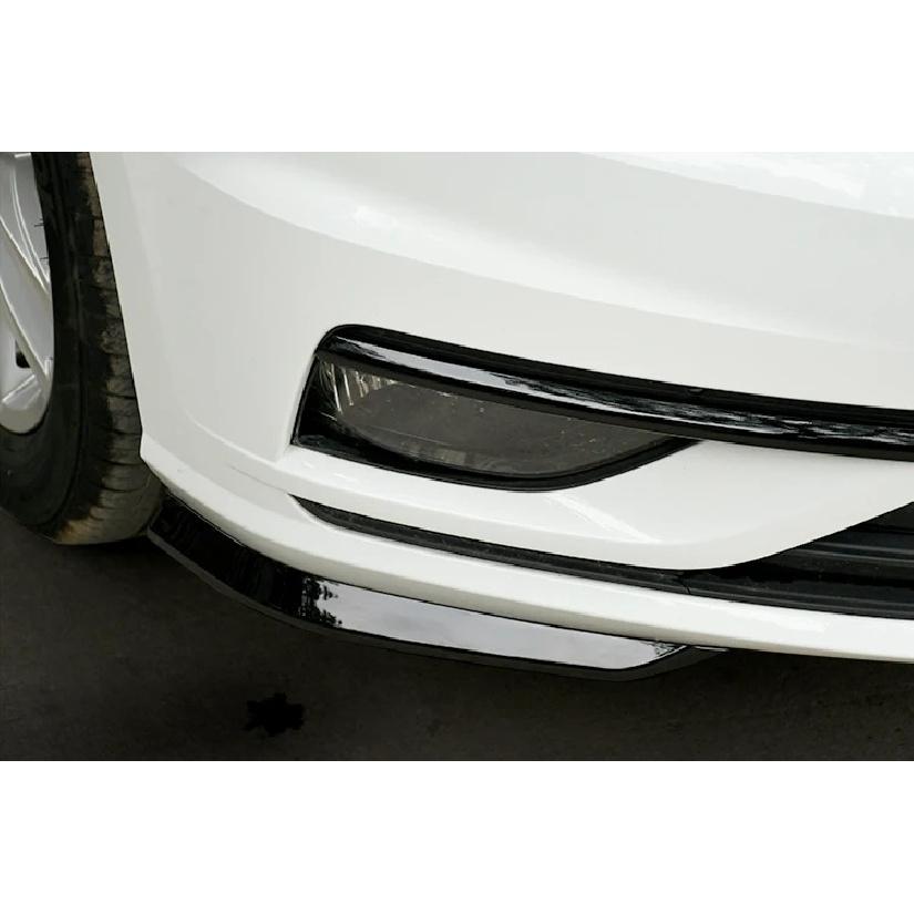 Car Front Bumper Splitter Lip Spoiler Diffuser Guard Body Molding Kit for VW Golf 7.5 MK7.5 Accessories 2017 2018 2019