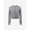 Cc Collect Flower Jacquard Cardigan C261ksl002