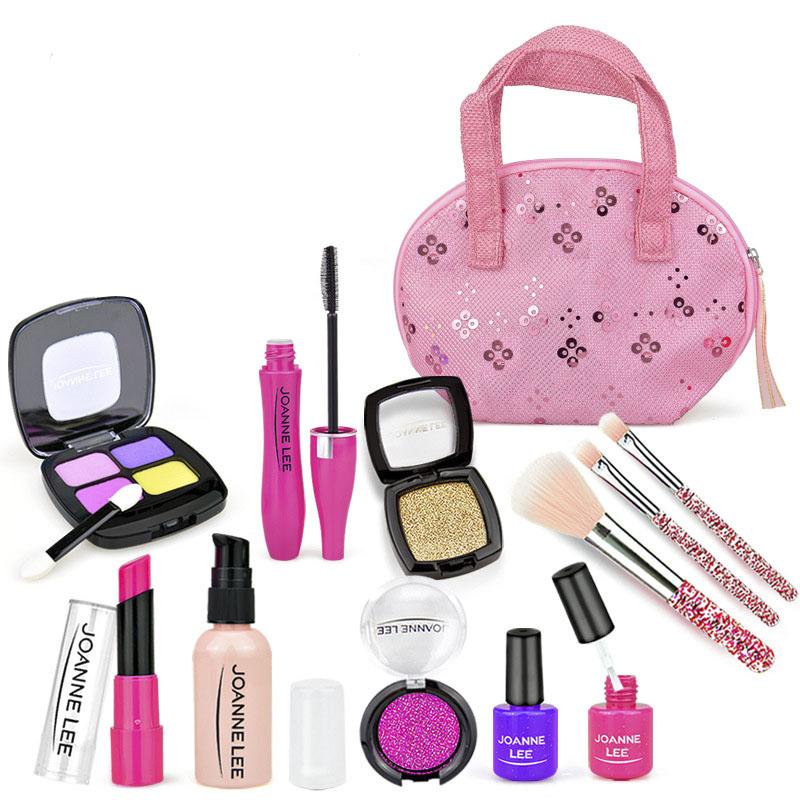 Diy Pretend Play Toy Simulation Make Up Cosmetic Set Princess Play House Kids Educational Toys Gifts For Girls Children