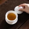 Si Chun Dehua White Porcelain Gaiwan Tea Set