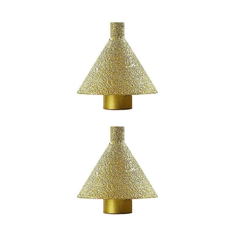 ABBY-Grinding Stone Chamfering Bits Grinding Stone Chamfering Bits For Angle Grinders Countersink Drill Bit 50Mm