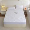 Waterproof Matress Protector Rhombus Lattice Pattern Mattress Pad Durable Mattress Cover  Hotel